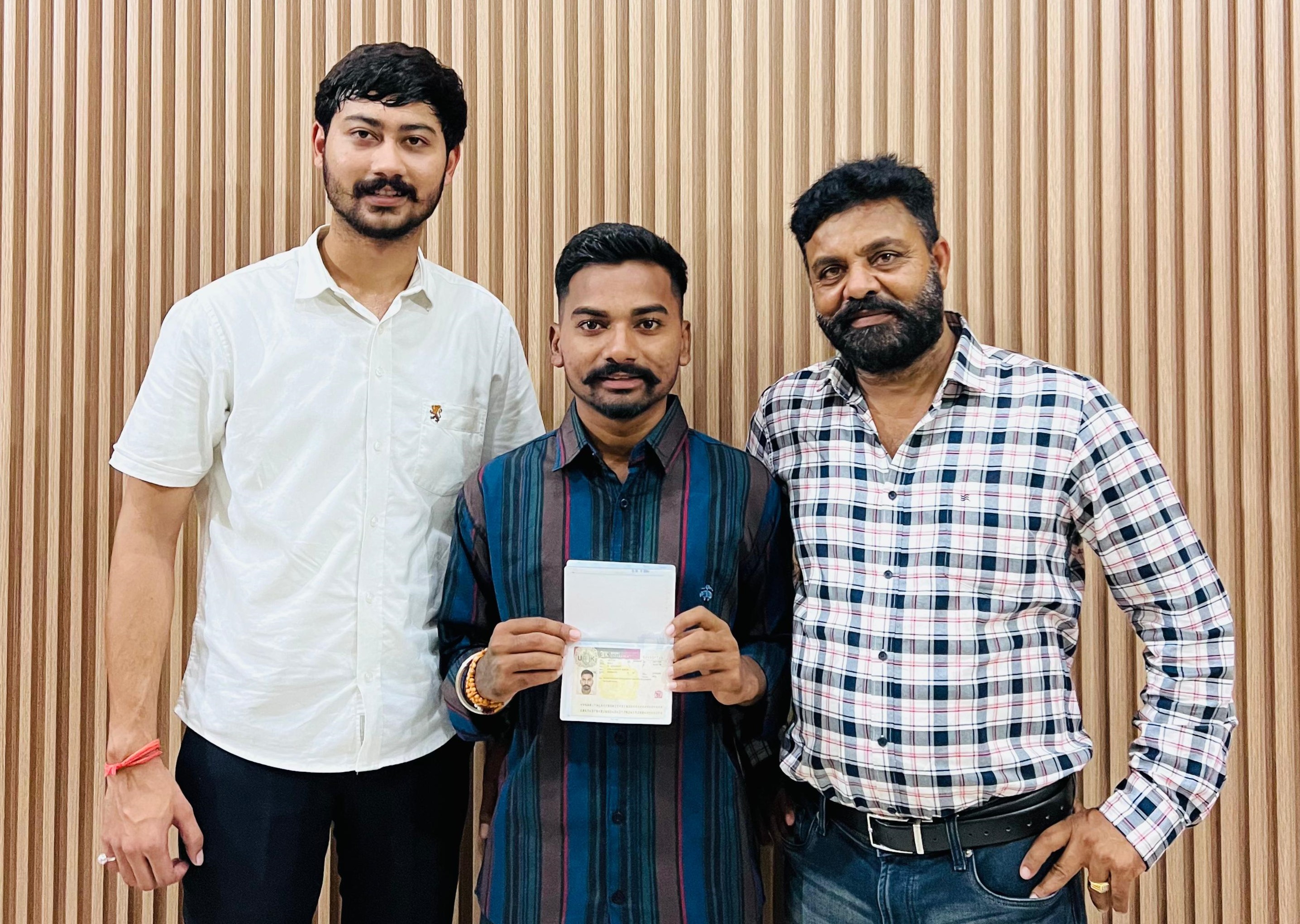 CEO with students